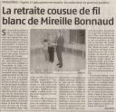 13/03/2008 : Dpart  la retraite de Mireille Bonnaud